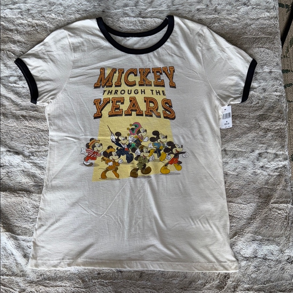 Disney Mickey Through the Years Kids T-Shirt - Off White